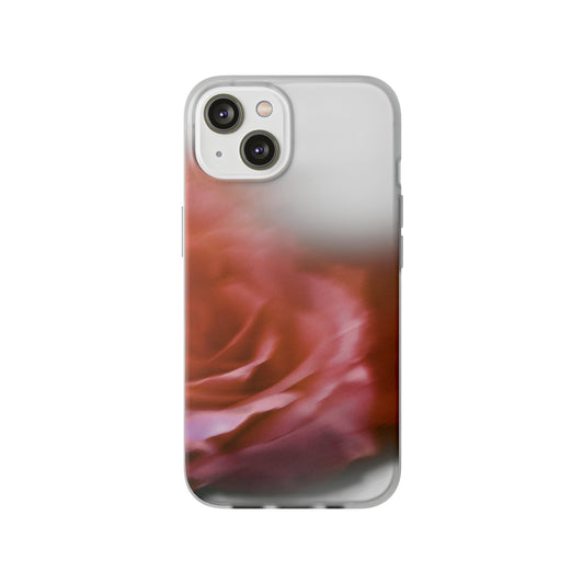 Clear Case for iPhone - Rose Fades