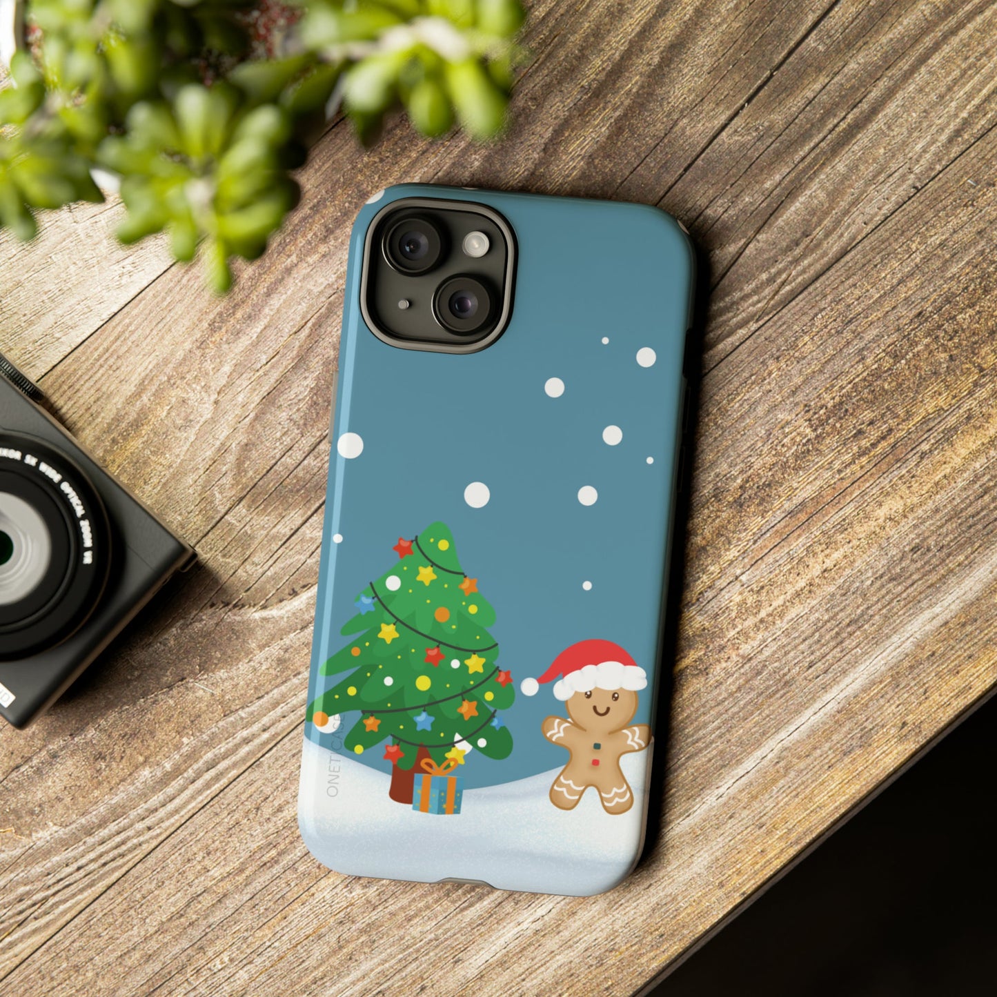 Durable Gingerbread Man Holiday Phone Cases