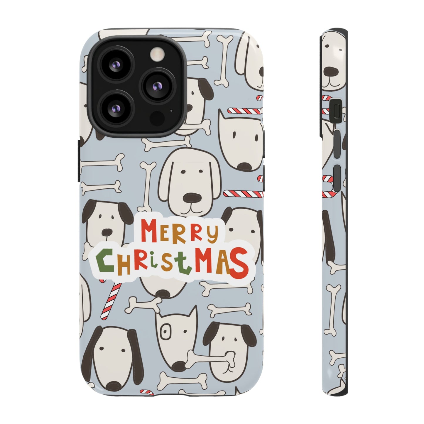 Dog Pattern Festive Holiday Tough Cases
