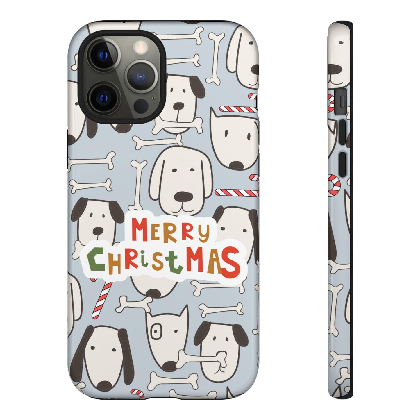Dog Pattern Festive Holiday Tough Cases