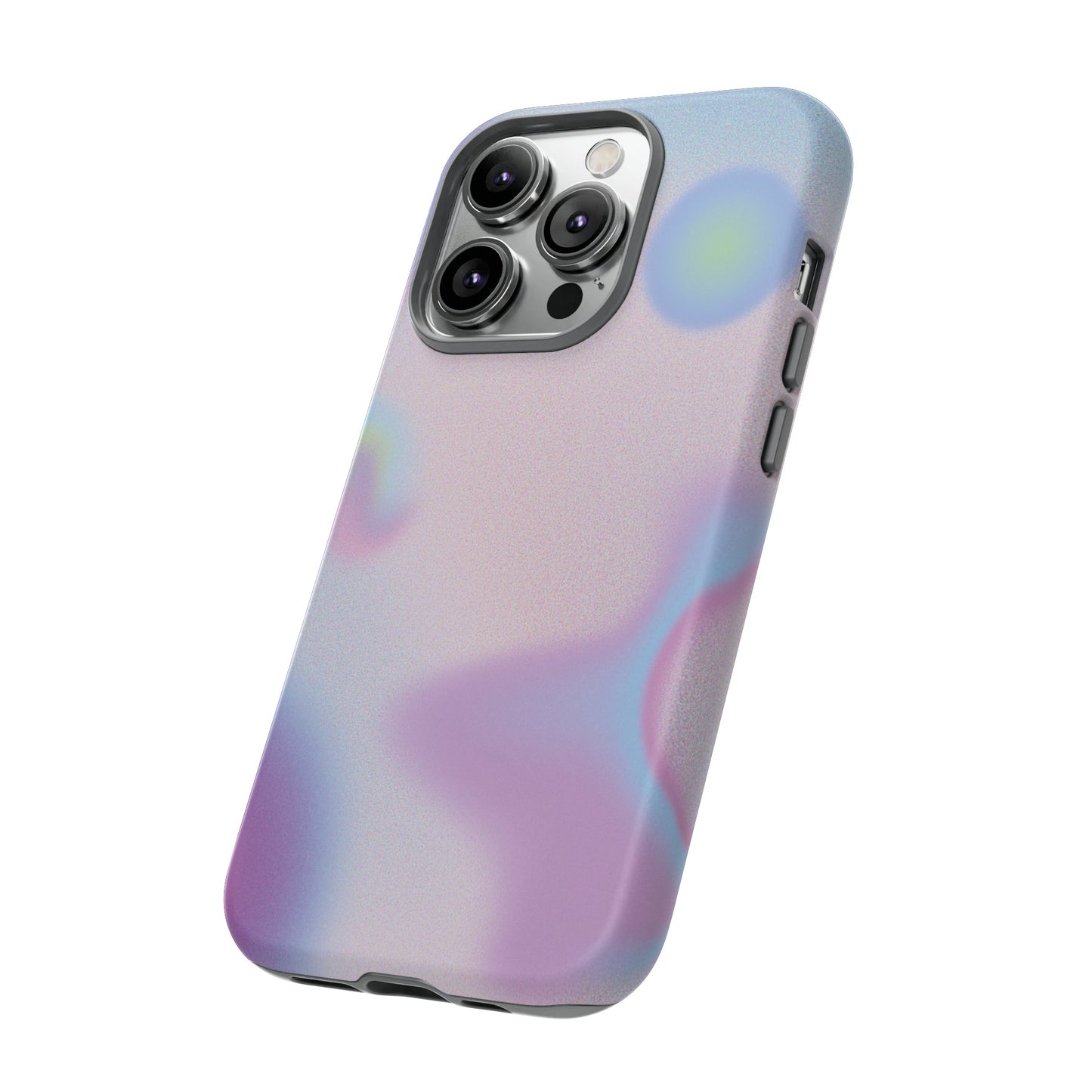 Floating Orbs Tough iPhone Case with Gradient Design