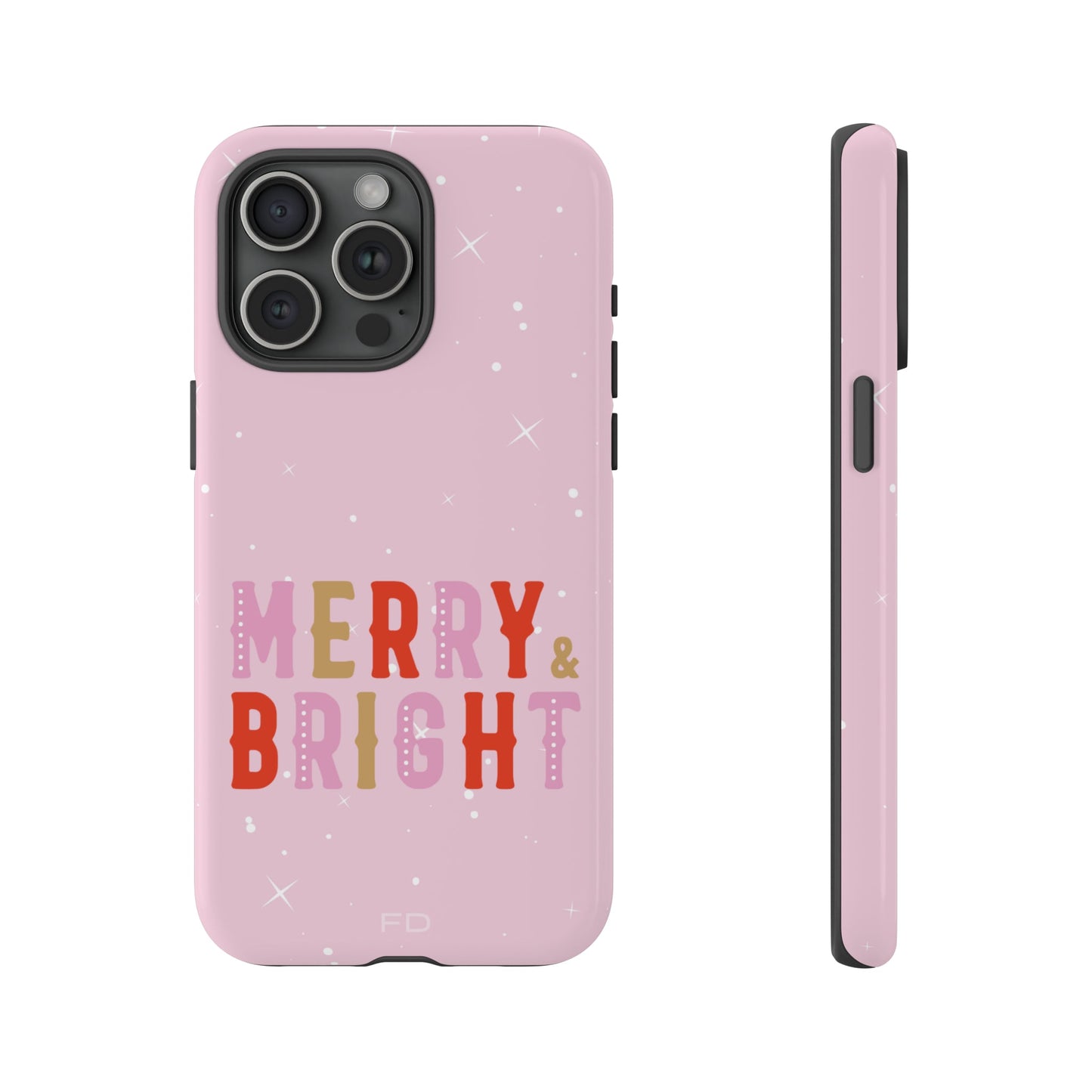 Merry & Bright Durable Case for iPhone
