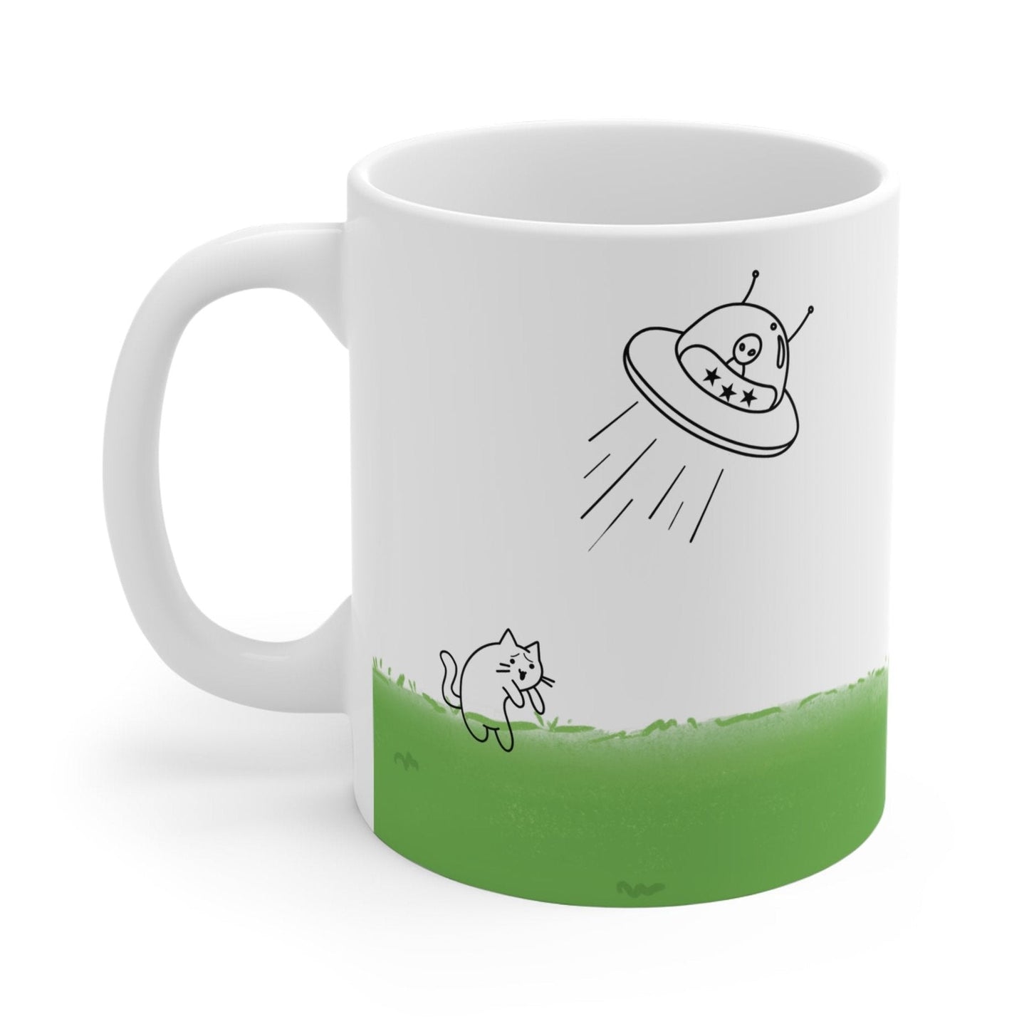 Cat Mug Taken by UFO