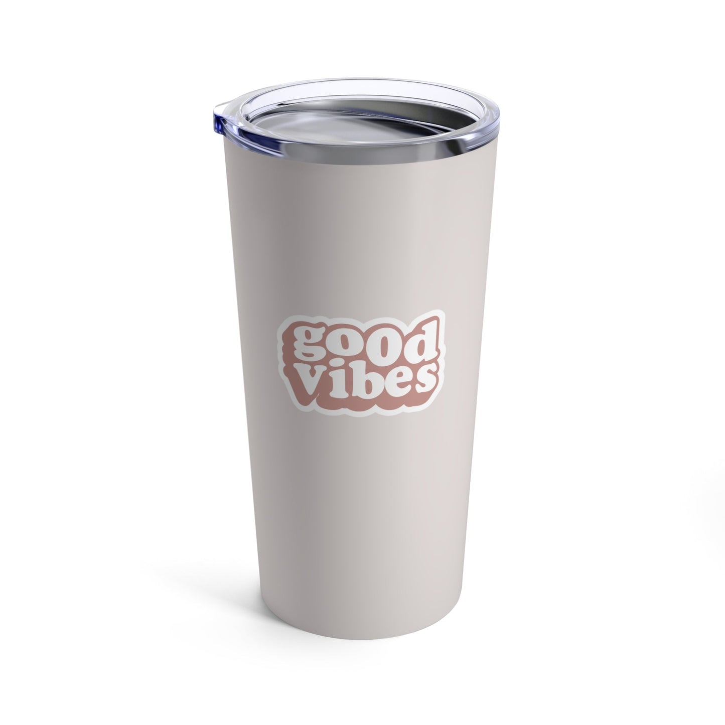 Pink Tumbler 20oz for Positive Energy
