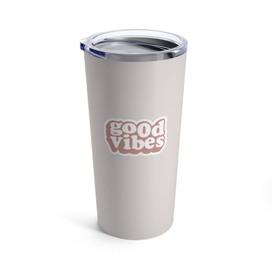 Pink Tumbler 20oz for Positive Energy