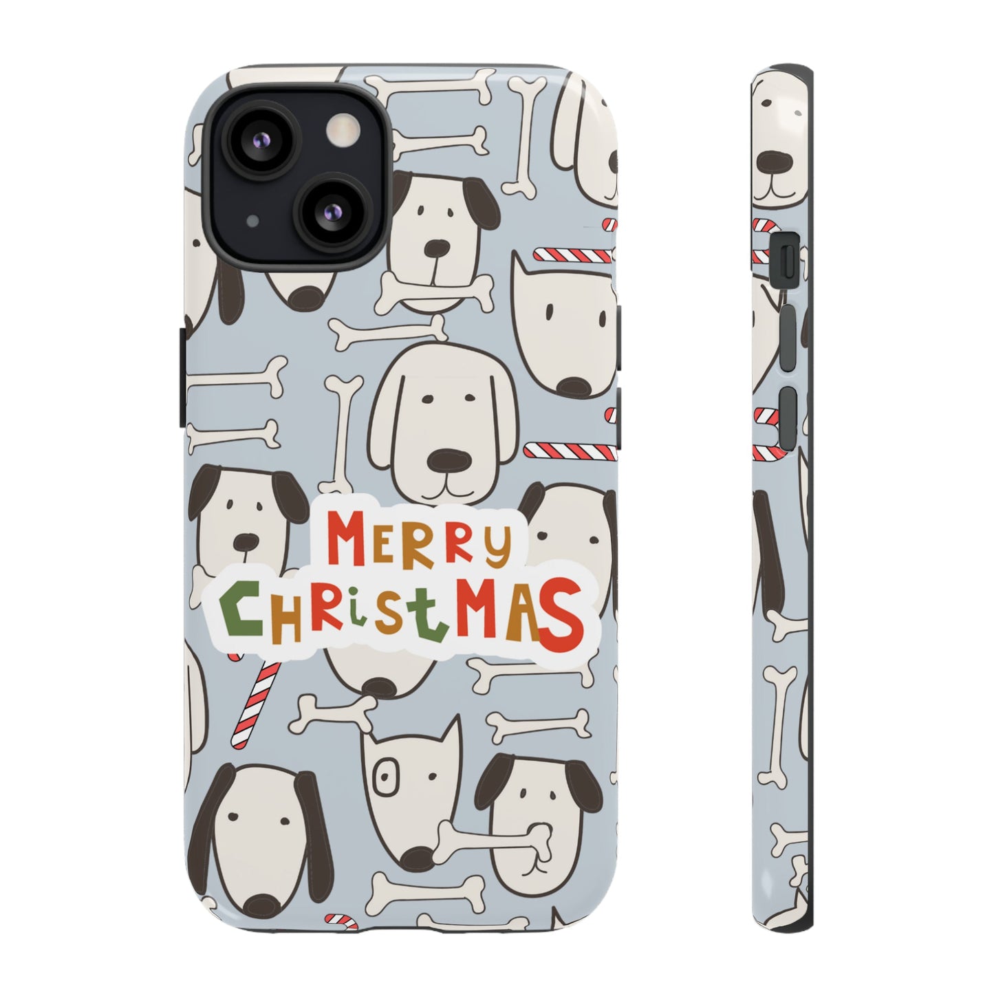 Dog Pattern Festive Holiday Tough Cases