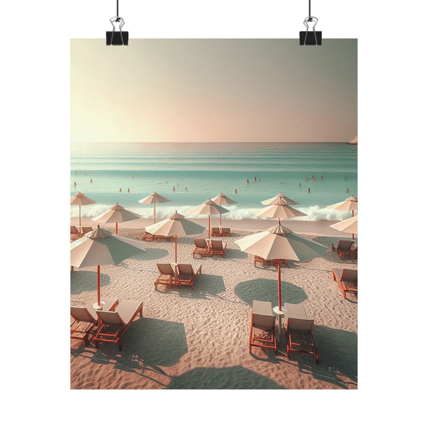 Artistic Poster for Your Relaxing Holidays