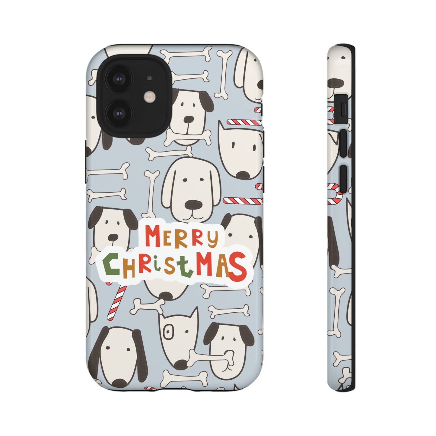 Dog Pattern Festive Holiday Tough Cases