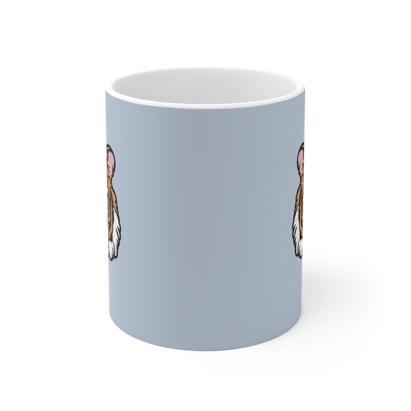 Blue Mug with Tiger Logo