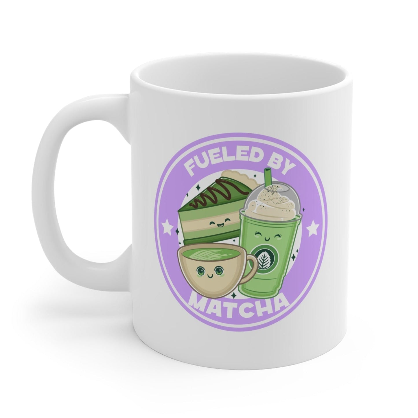 Matcha-Fueled Humor Mug