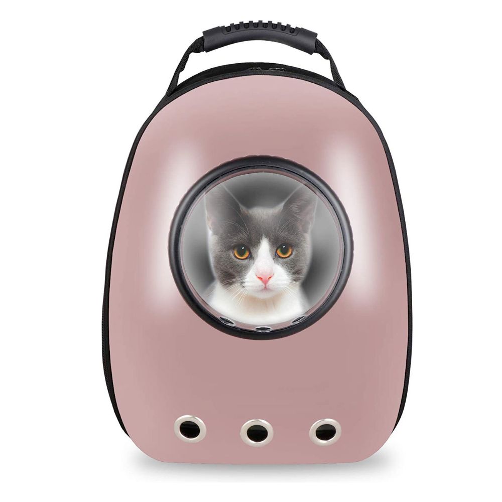 Hard Case Backpack for Traveling with Pets