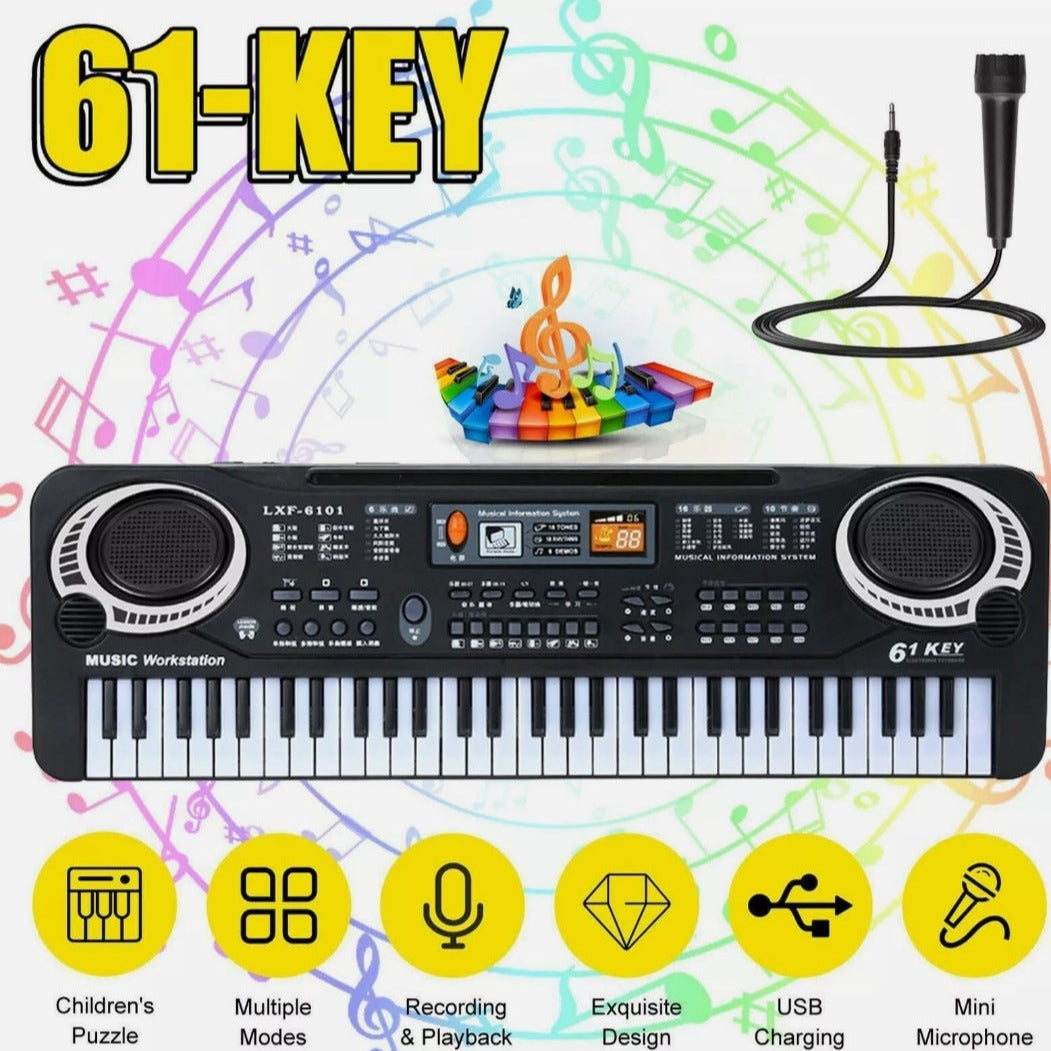Portable Kids' Electronic Keyboard - Musical Piano