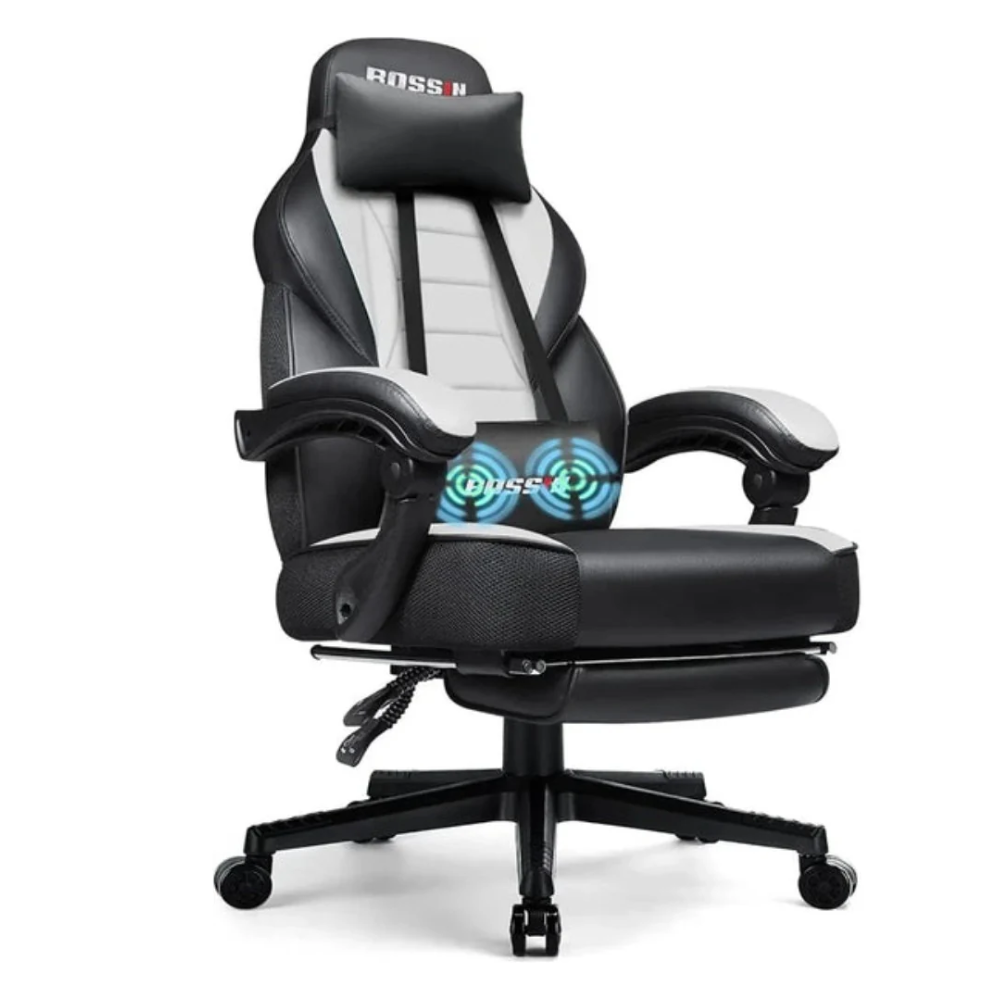 Massage-Enabled Dragon Racing Office Chair