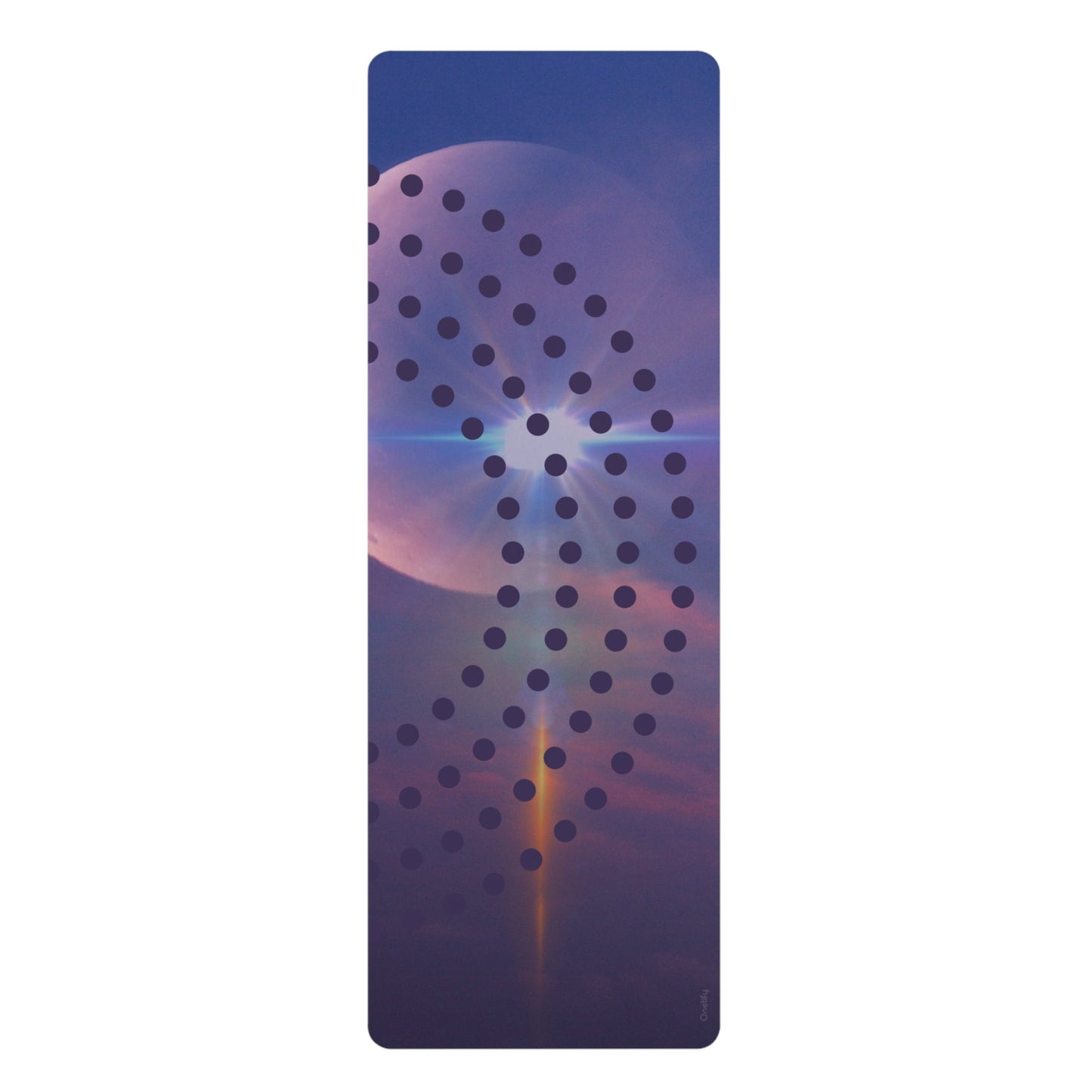 Flaming Cosmos Yoga Mat