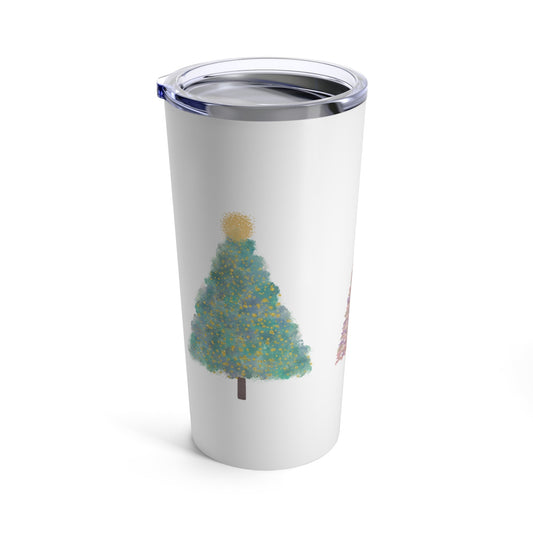 20oz Tumbler for Christmas Tree Lovers