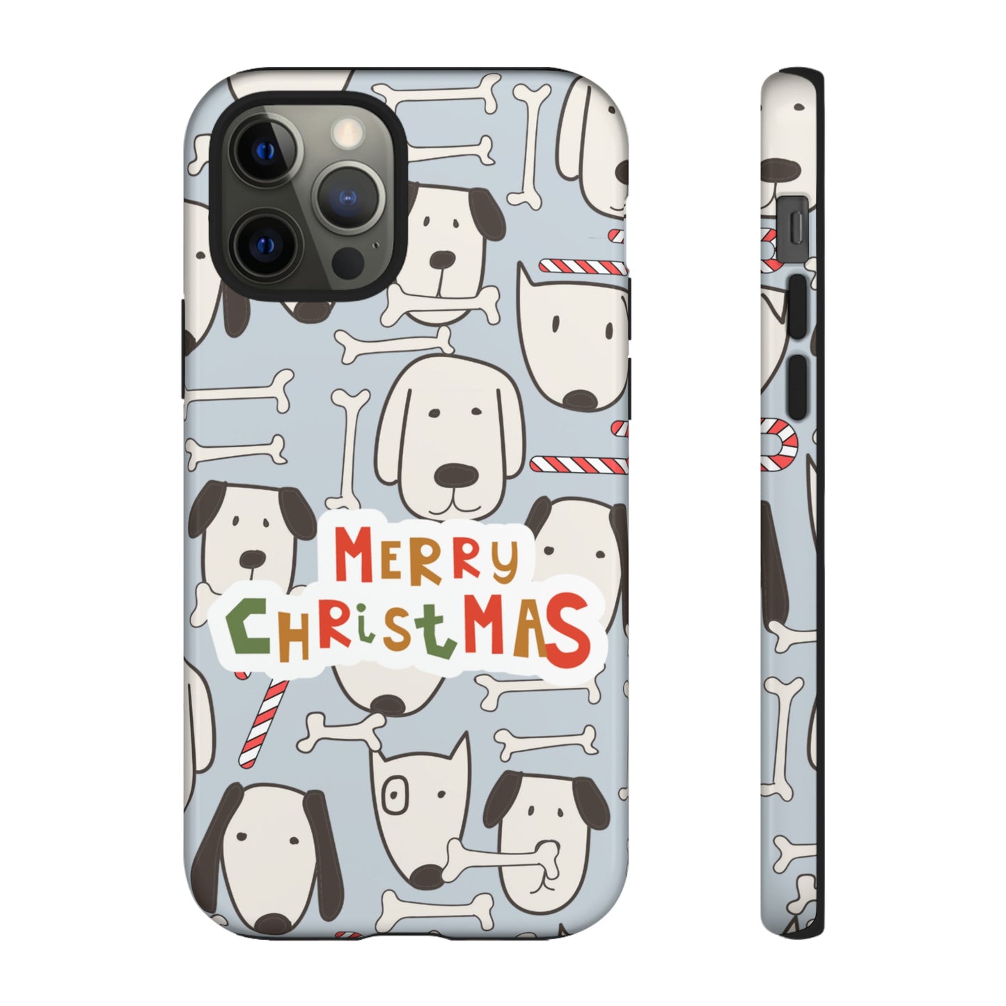 Dog Pattern Festive Holiday Tough Cases