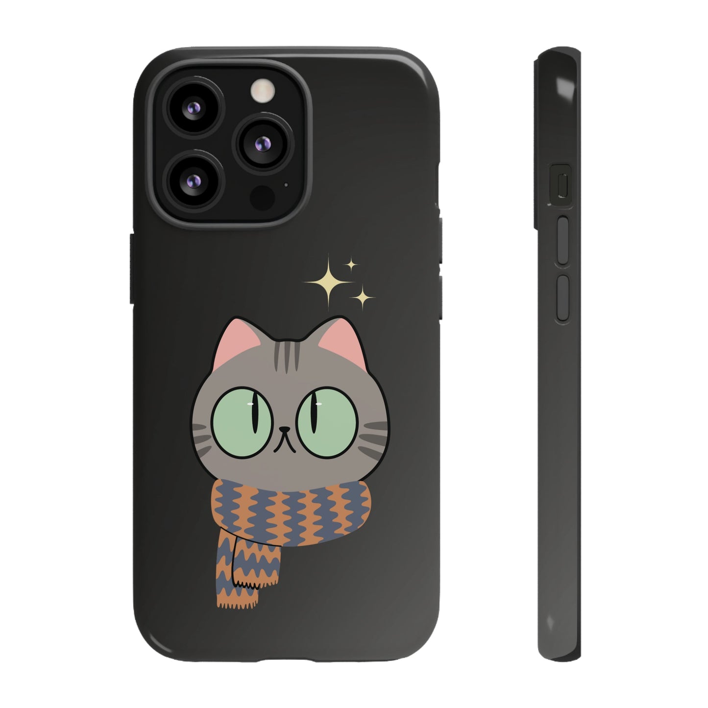 Cozy Feline Tough Cat iPhone Case