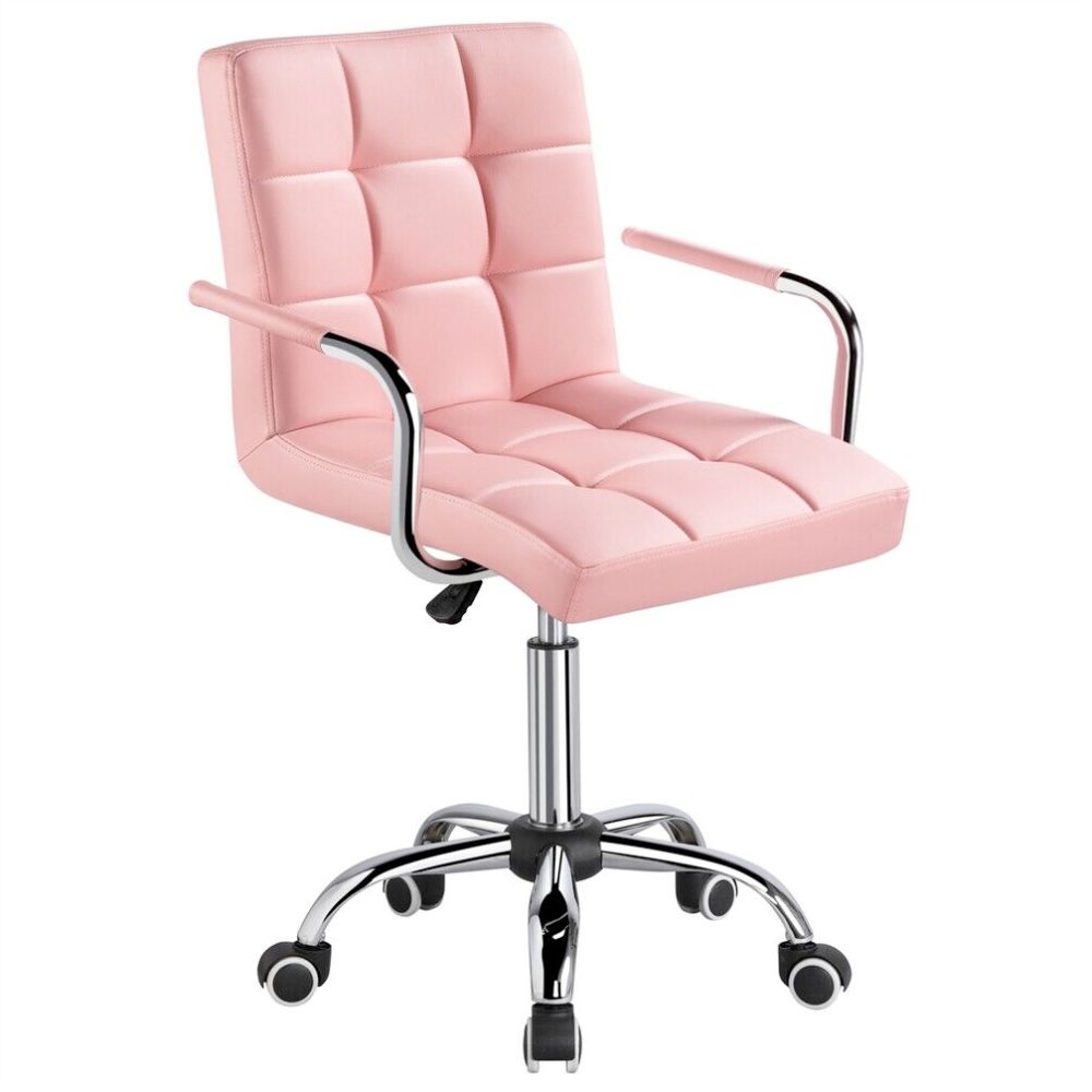 Contemporary Faux Leather Office Chair