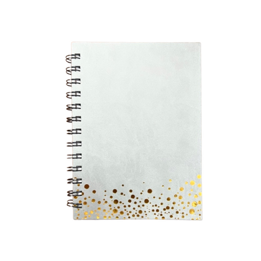 Metallic Dotted Journal with a Shimmer - 80 Sheets - Pack of 100