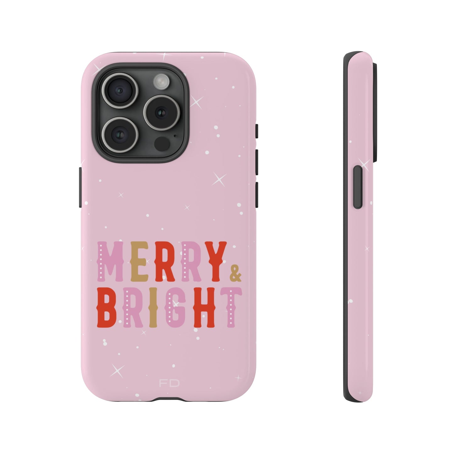 Merry & Bright Durable Case for iPhone