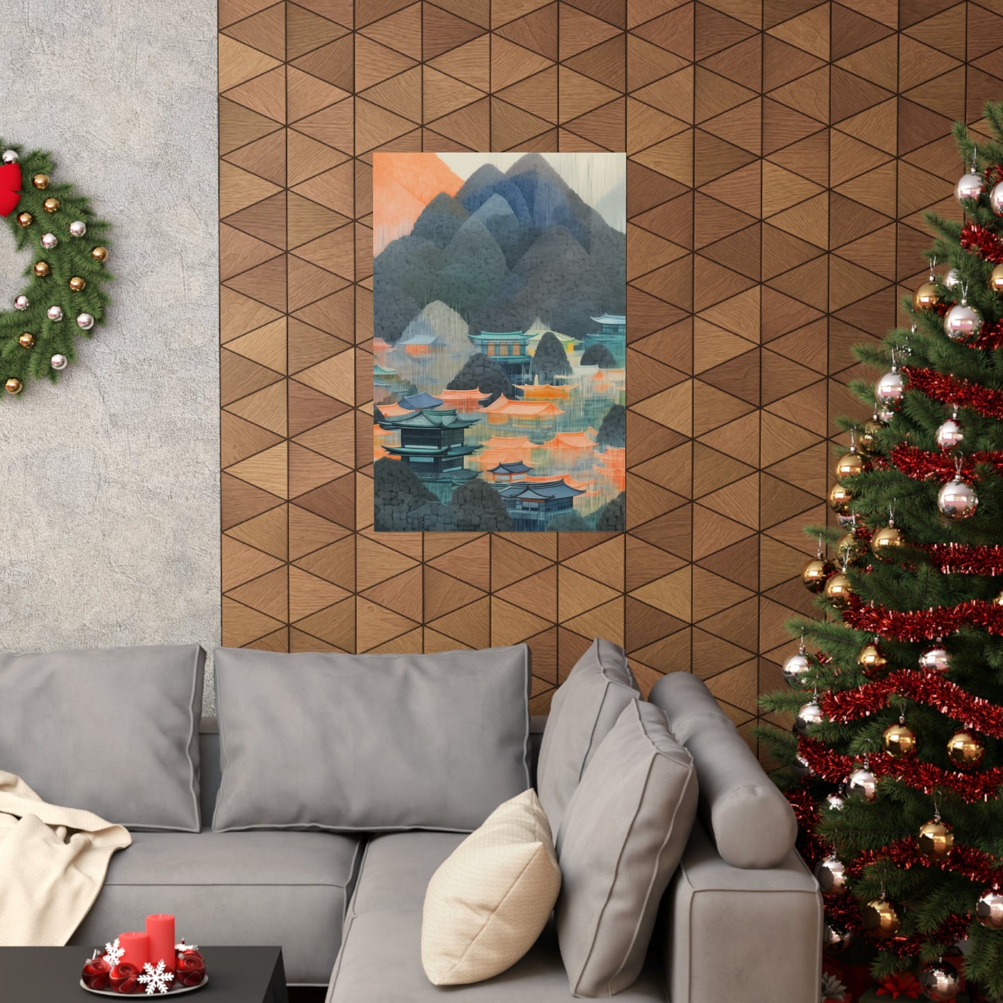 Landscape Art Poster from Japan