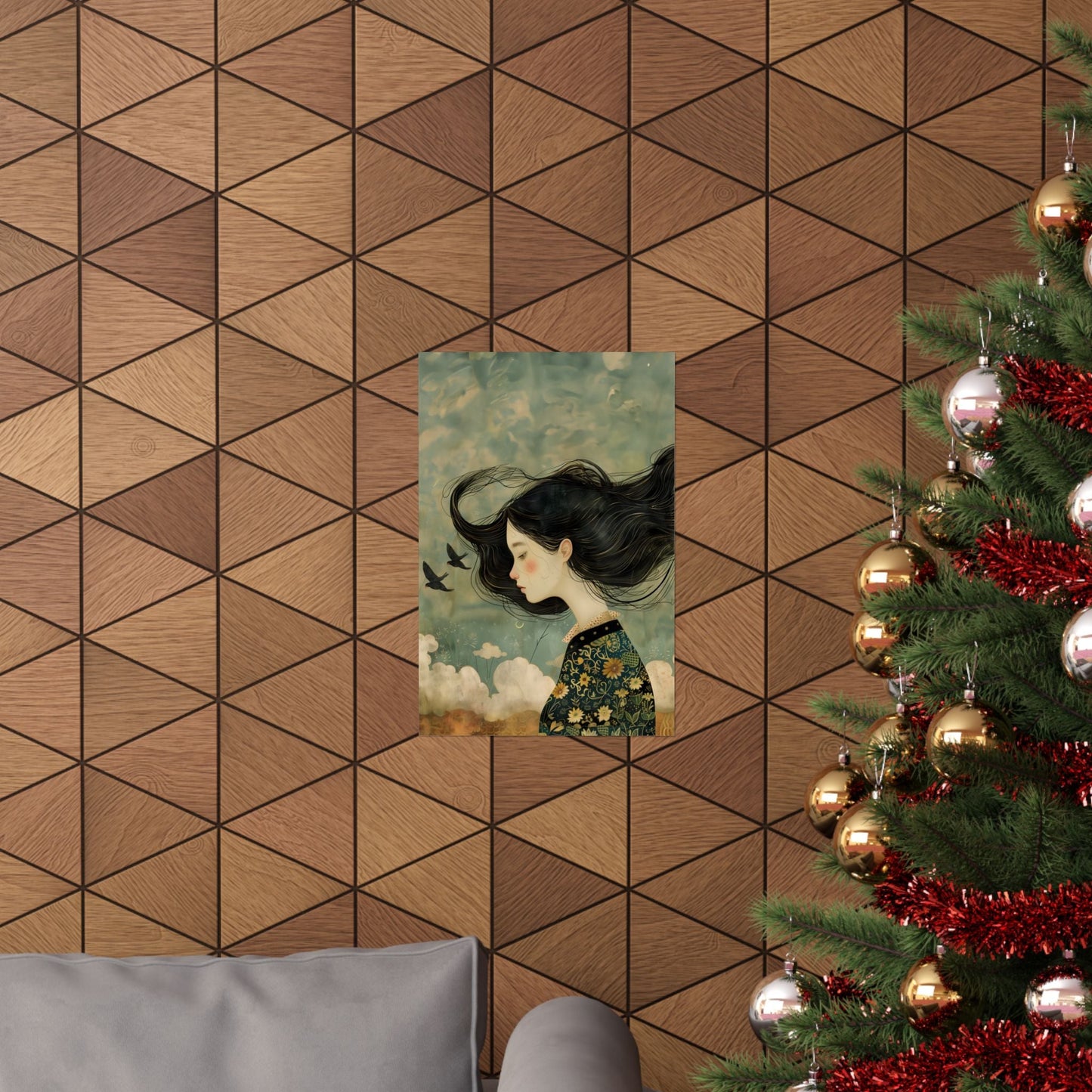 Girl Poster: Emotions in Tangle