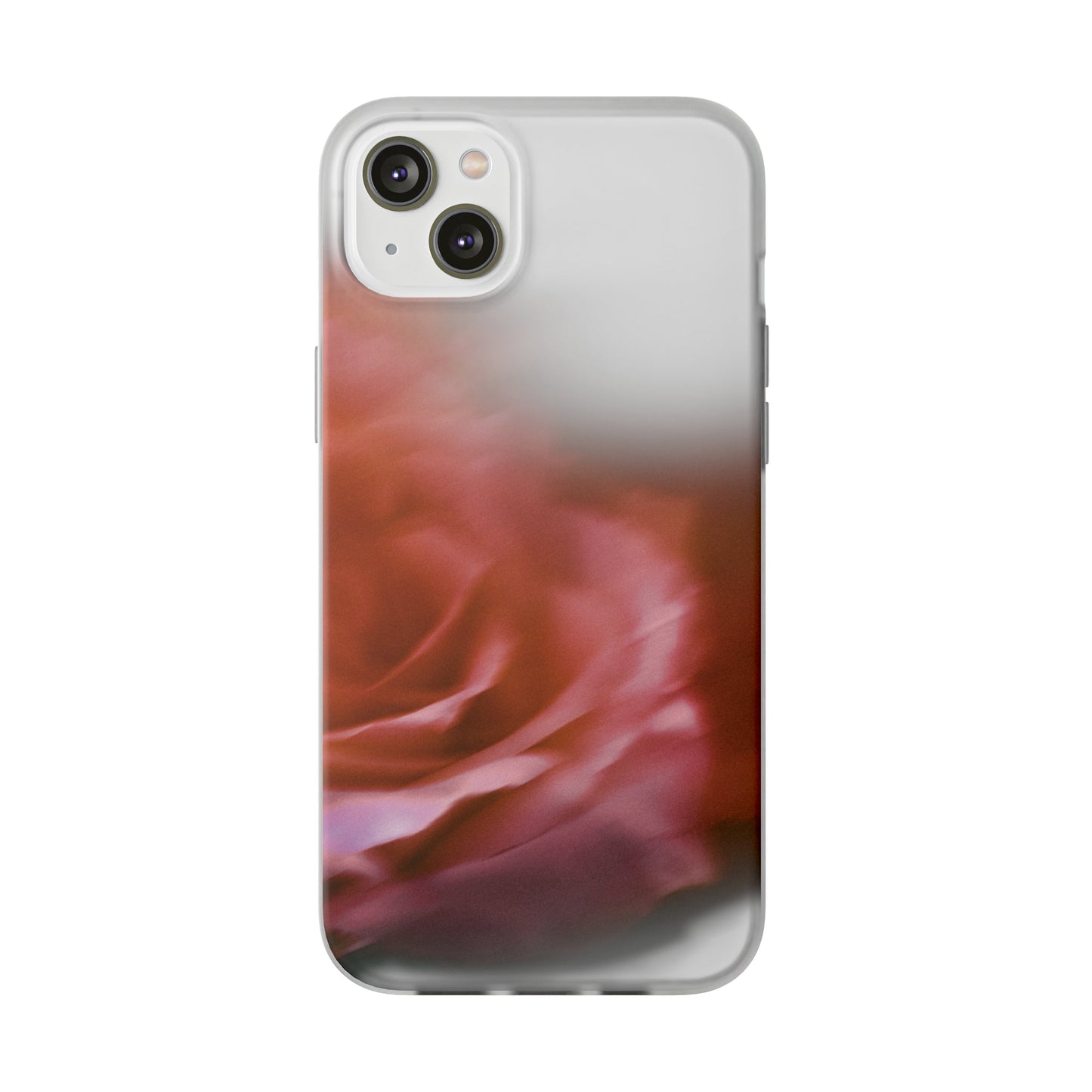 Clear Case for iPhone - Rose Fades