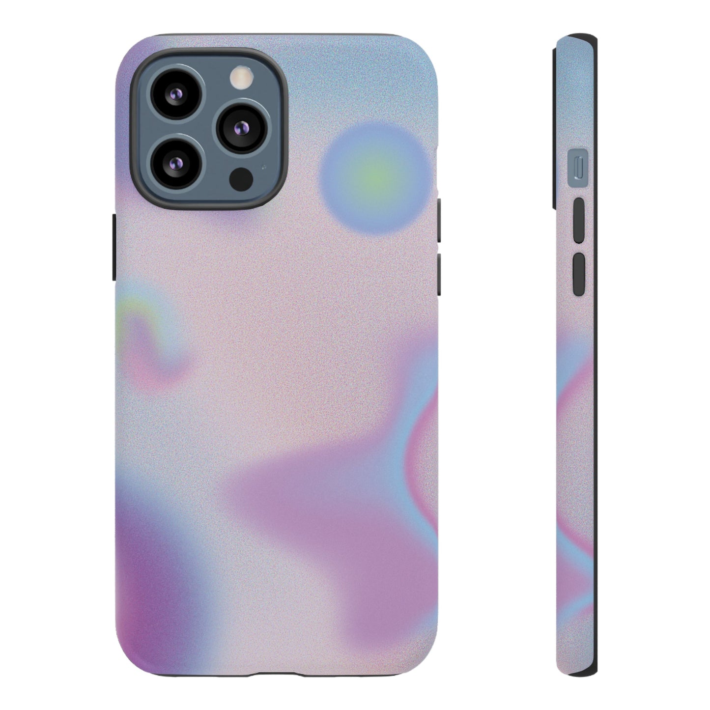 Floating Orbs Tough iPhone Case with Gradient Design