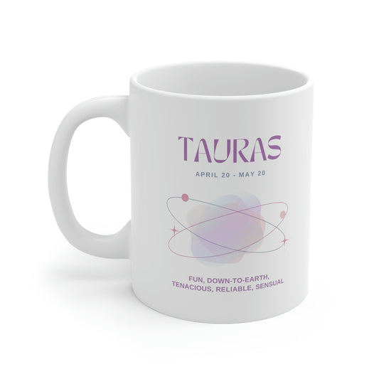 Mug featuring Traits of Taurus in Astrology