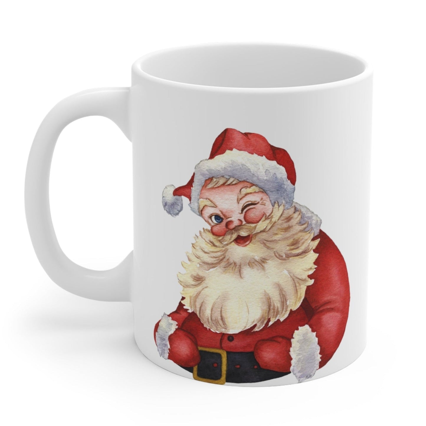 Santa Claus Ceramic Mug: A Festive Way to Enjoy Your Morning Cup of Coffee