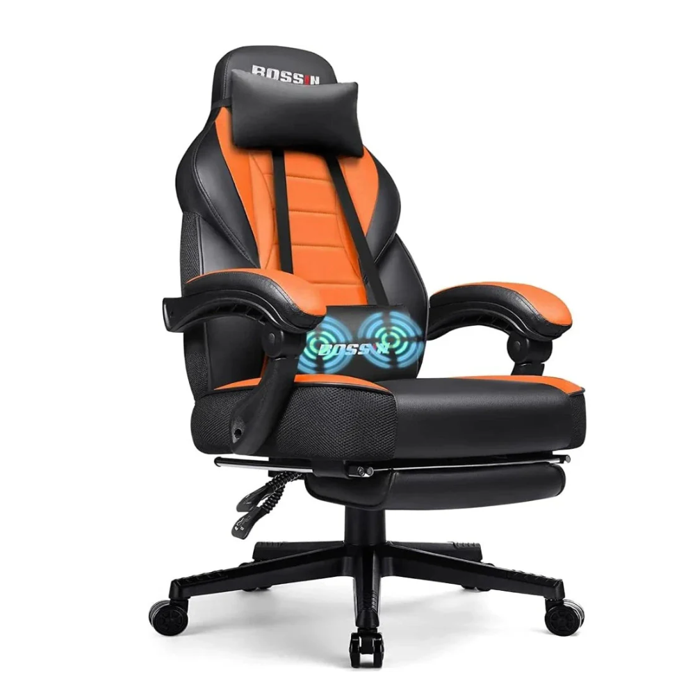 Massage-Enabled Dragon Racing Office Chair