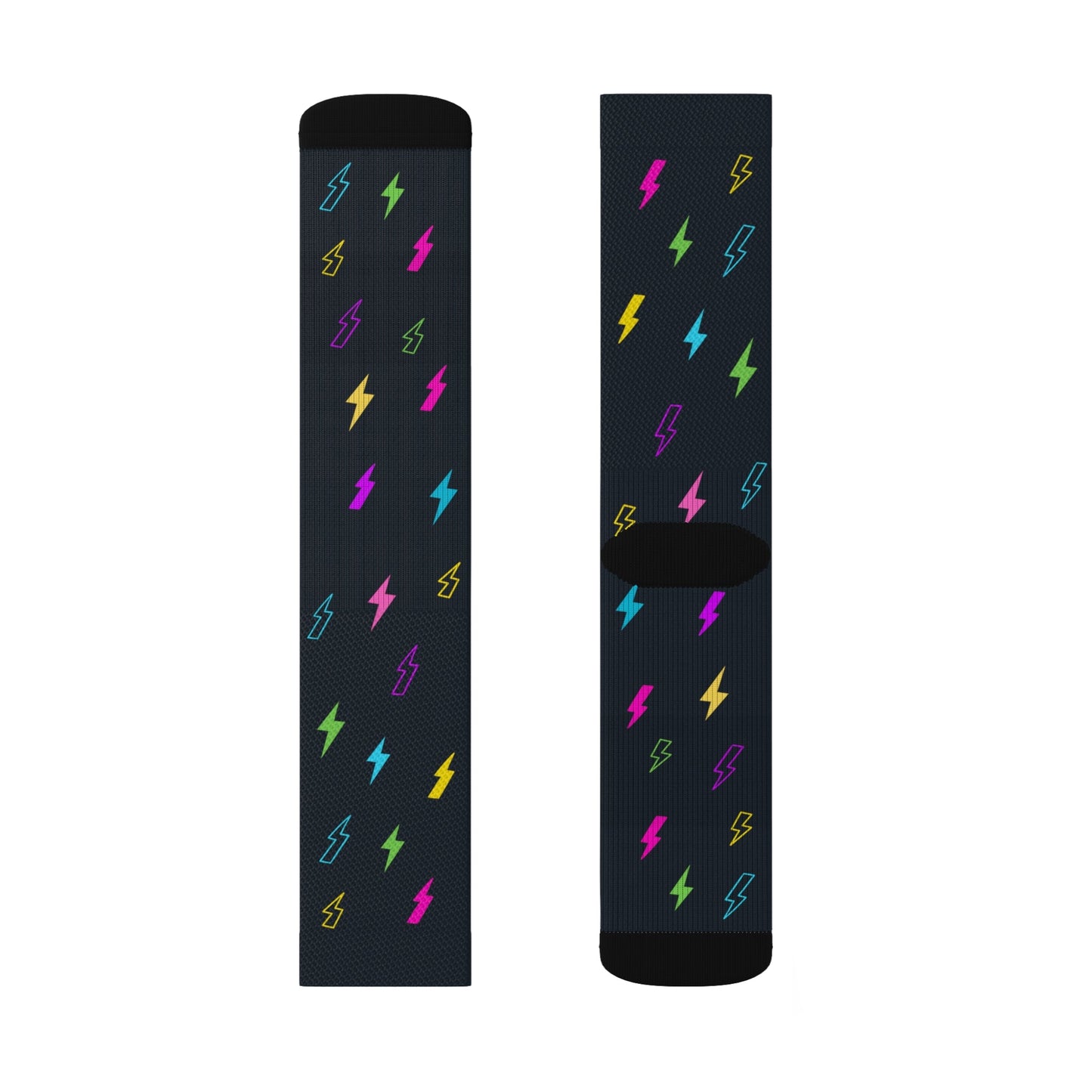 Flashing Neon Socks - A Fun and Quirky Novelty