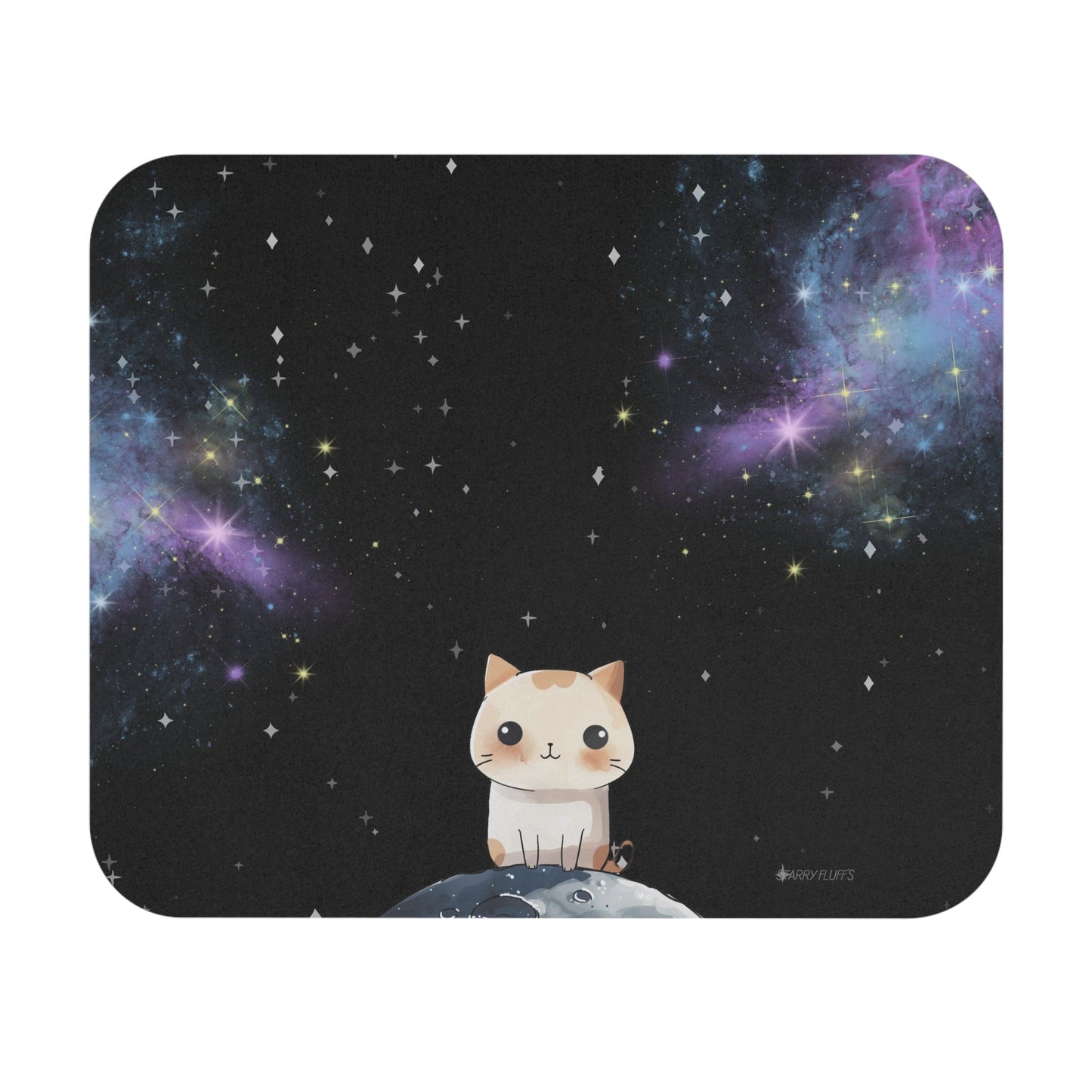 Cosmic Cloud Mouse Pad by Starry Fluff