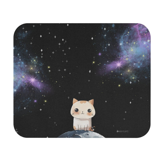 Cosmic Cloud Mouse Pad by Starry Fluff