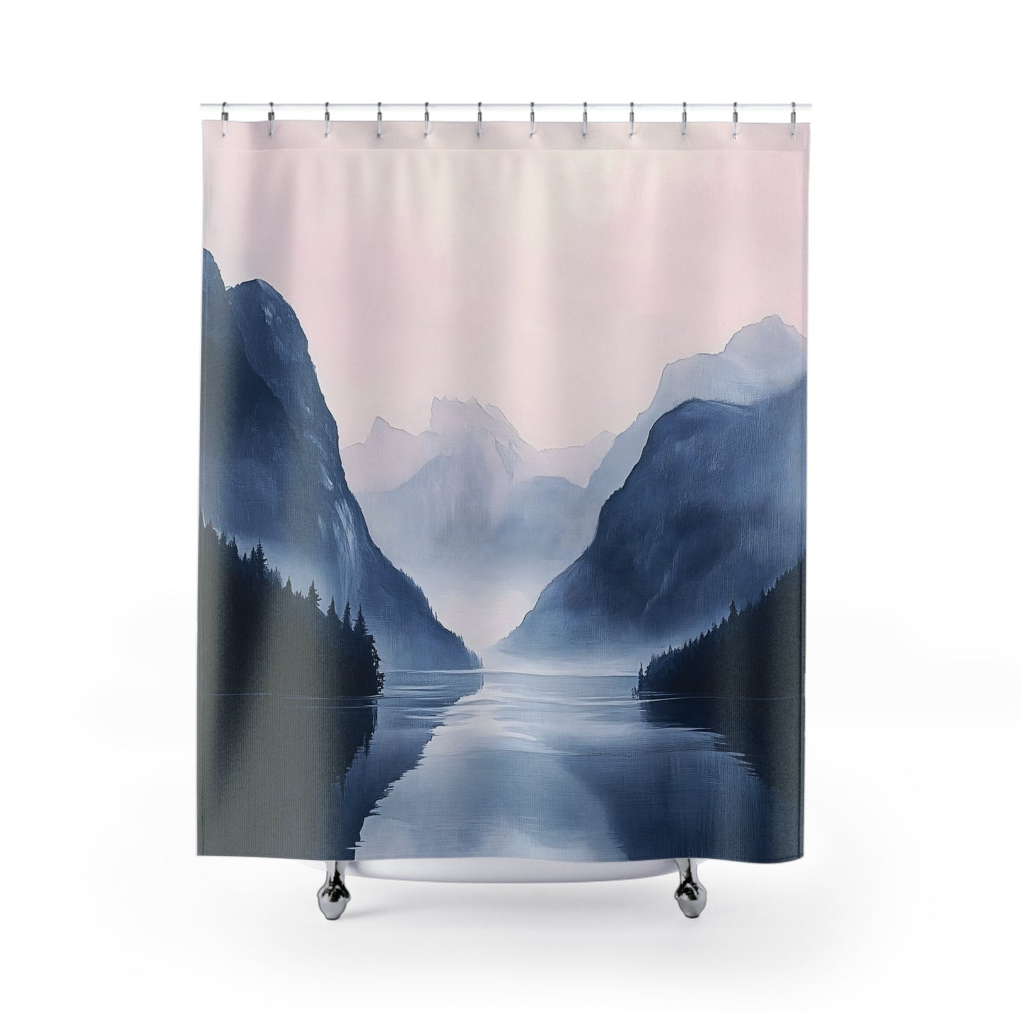 Mountainscape Shower Curtain