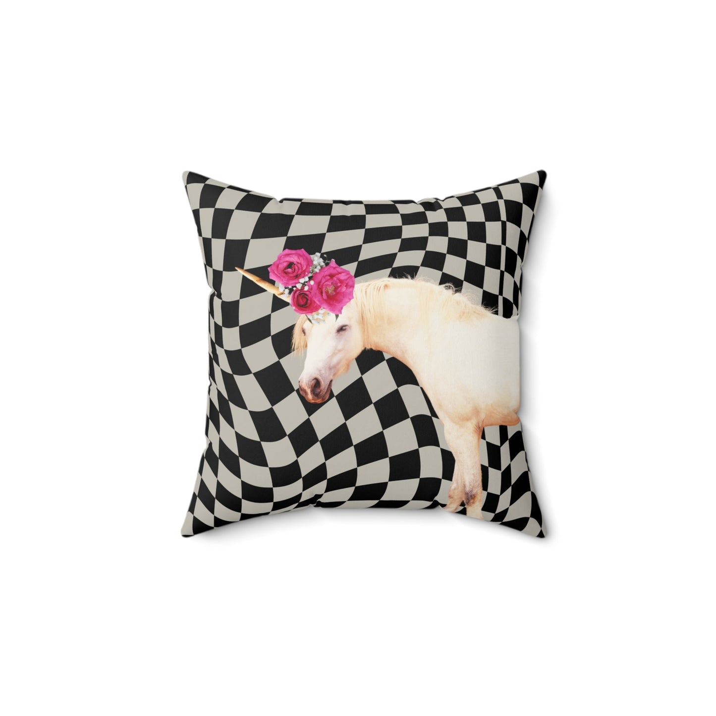 Cosmic Nostalgic Mythical Square Pillow - 3 Sizes