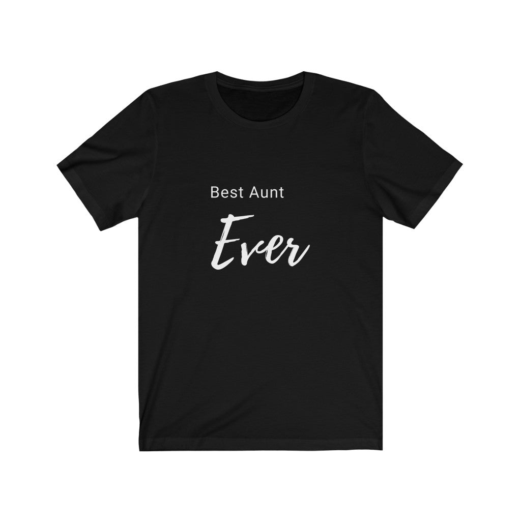 Black Logo T-Shirt for the Greatest Aunt