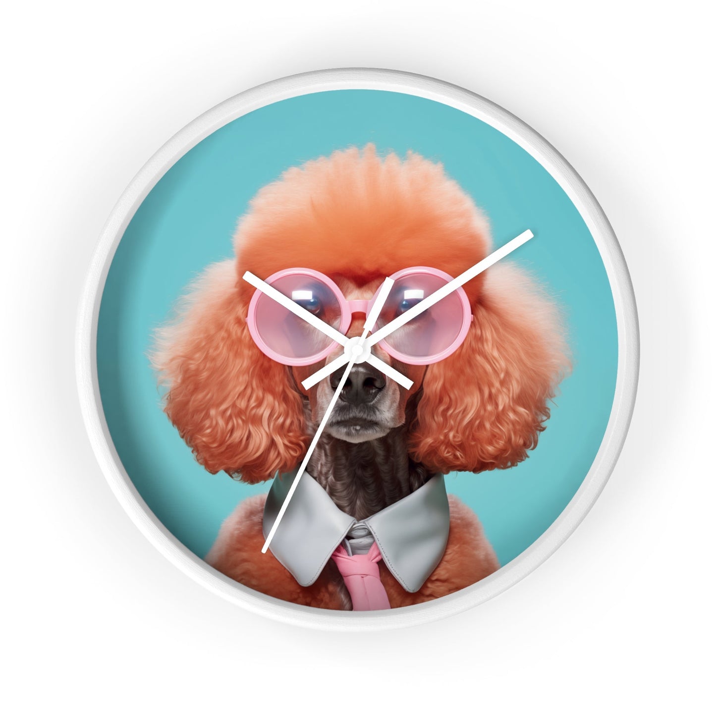 Cool Canine with Sunglasses Wall Timepiece