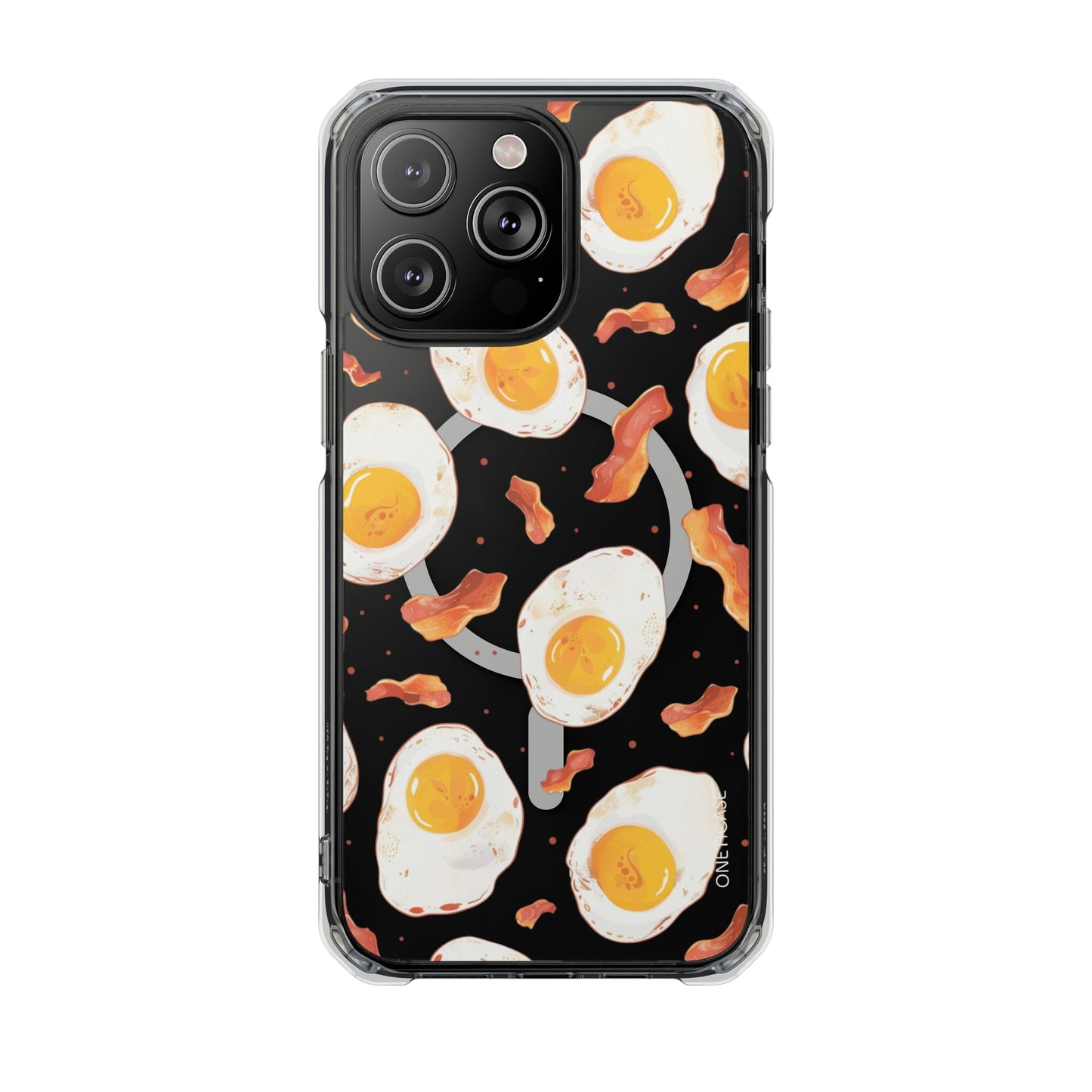 Feast of Morning Magnetic Transparent Case for iPhone Collection