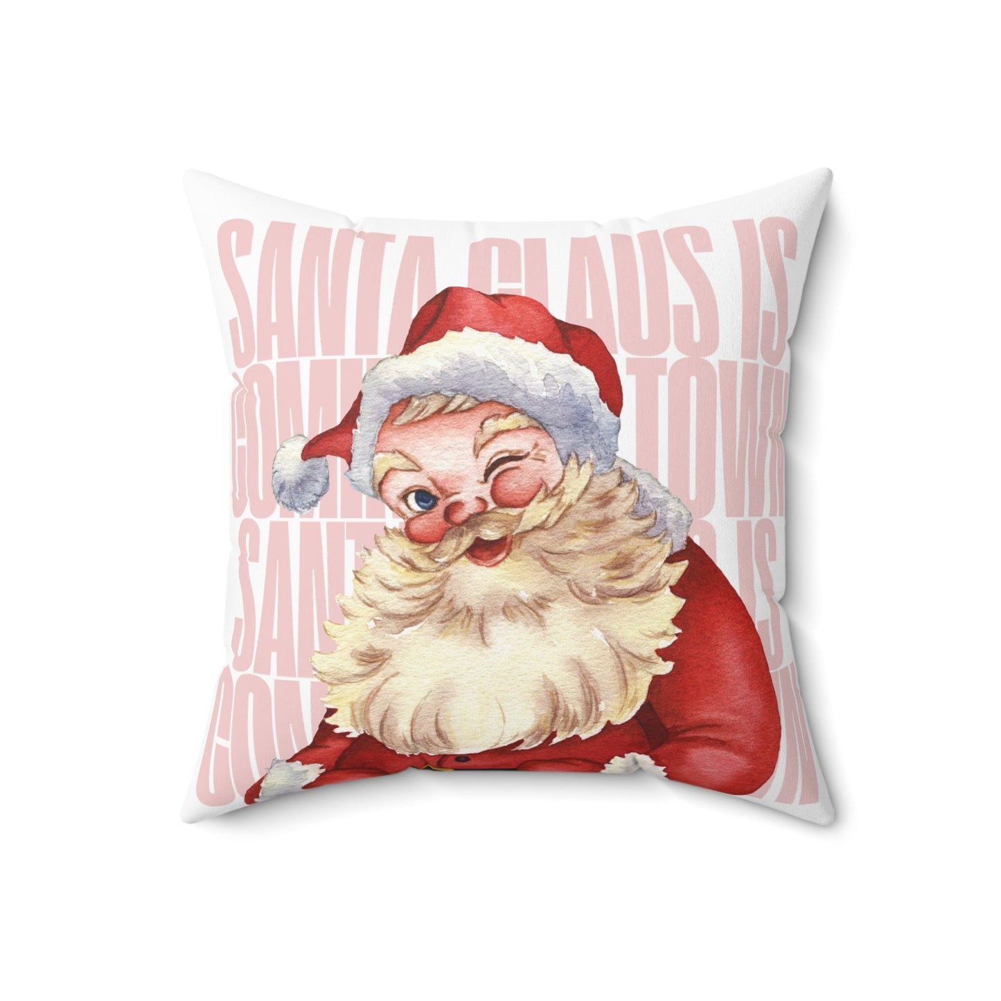 Faux Suede Santa Claus Cushion for the Upcoming Festive Season
