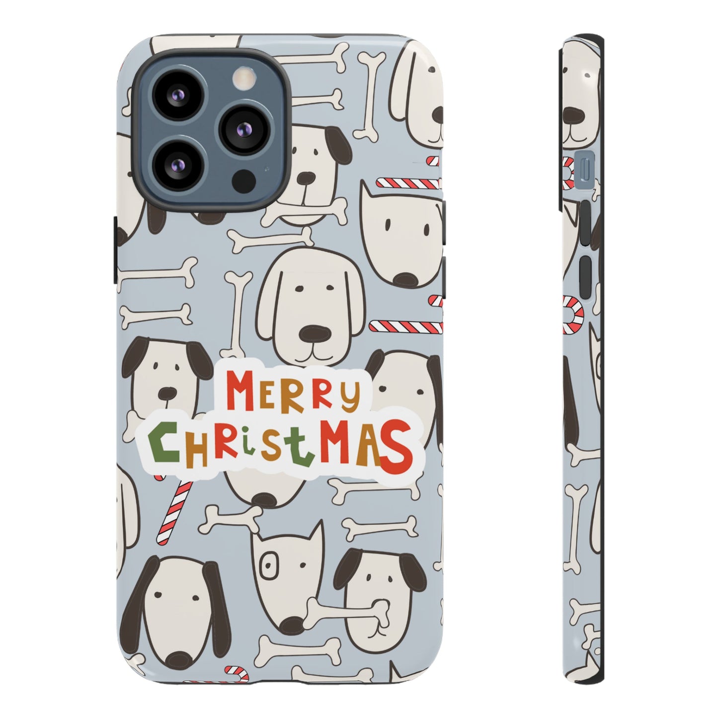 Dog Pattern Festive Holiday Tough Cases