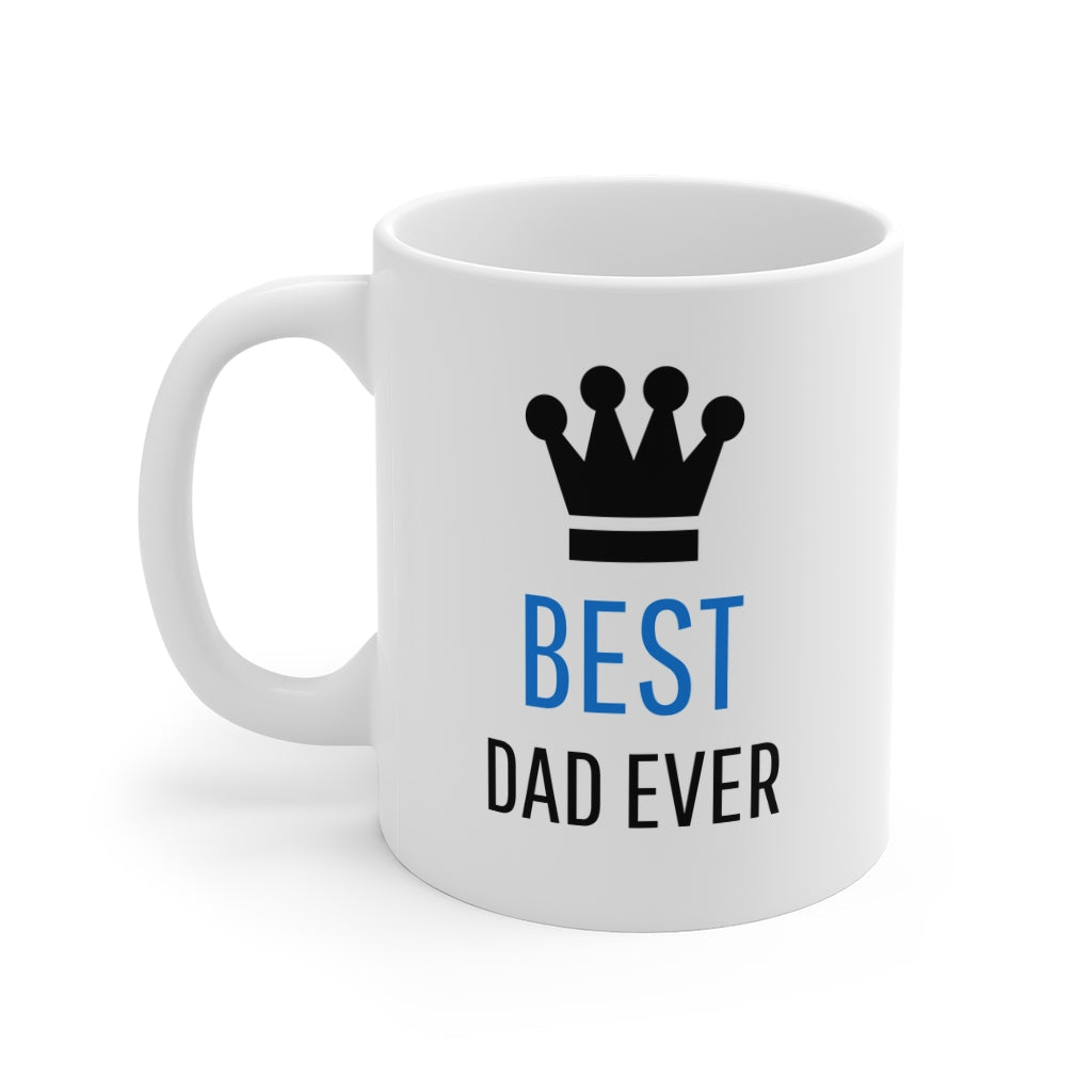 Crowned Coffee Mug for the Ultimate Father