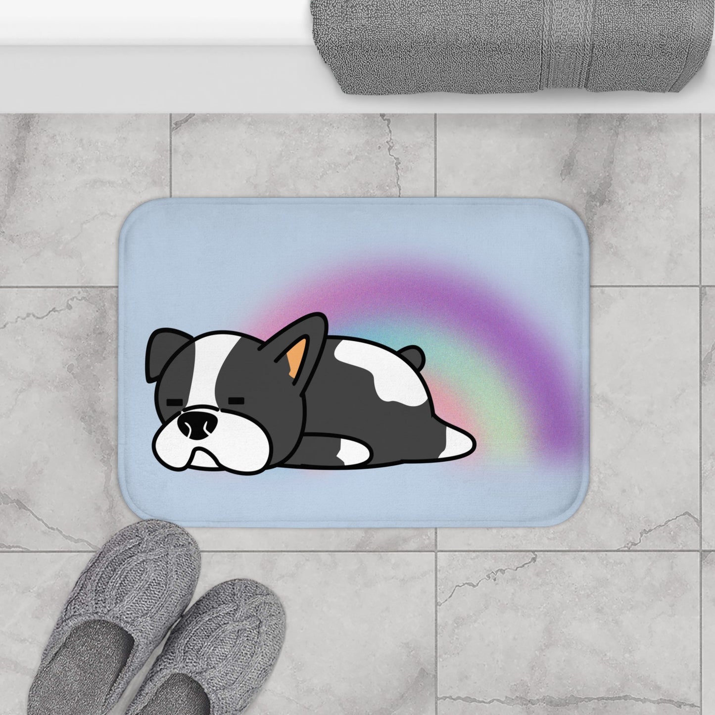 Sleepy Puppy Bath Mat