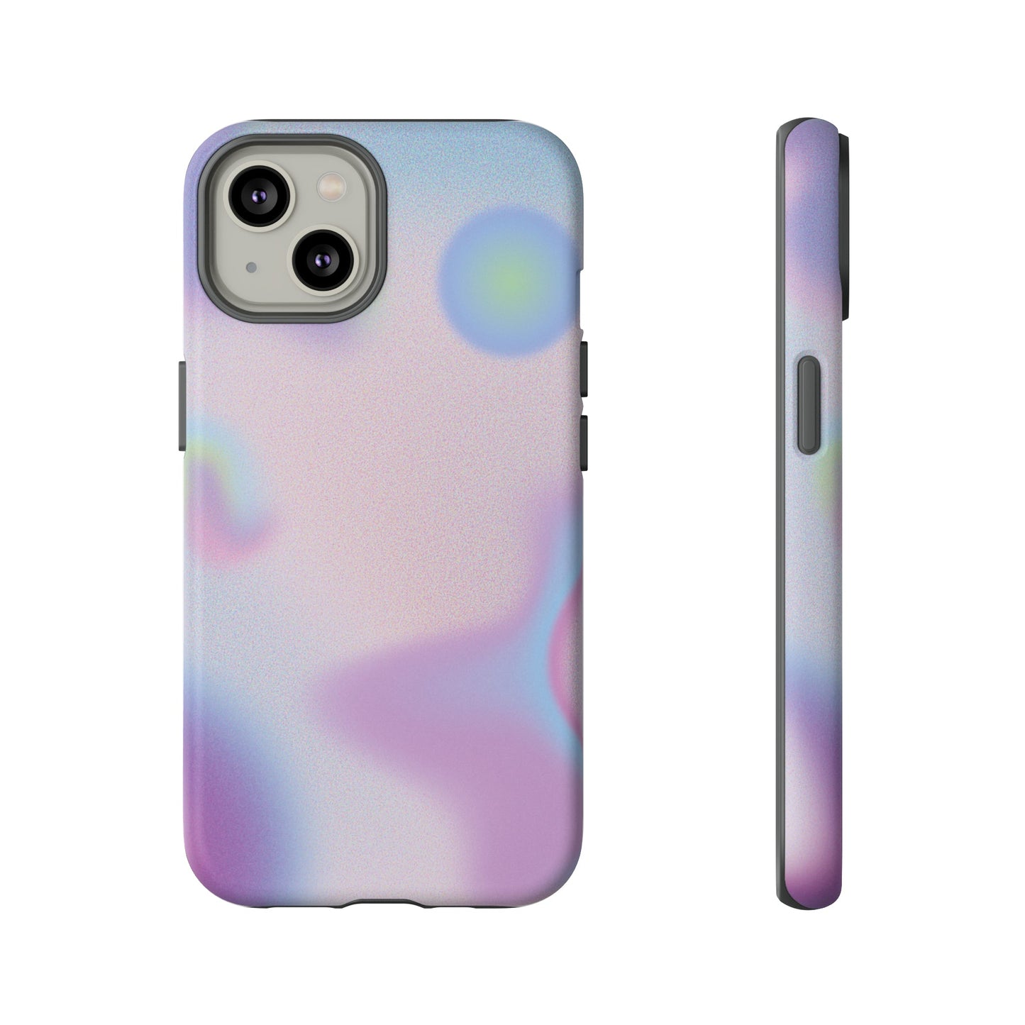 Floating Orbs Tough iPhone Case with Gradient Design