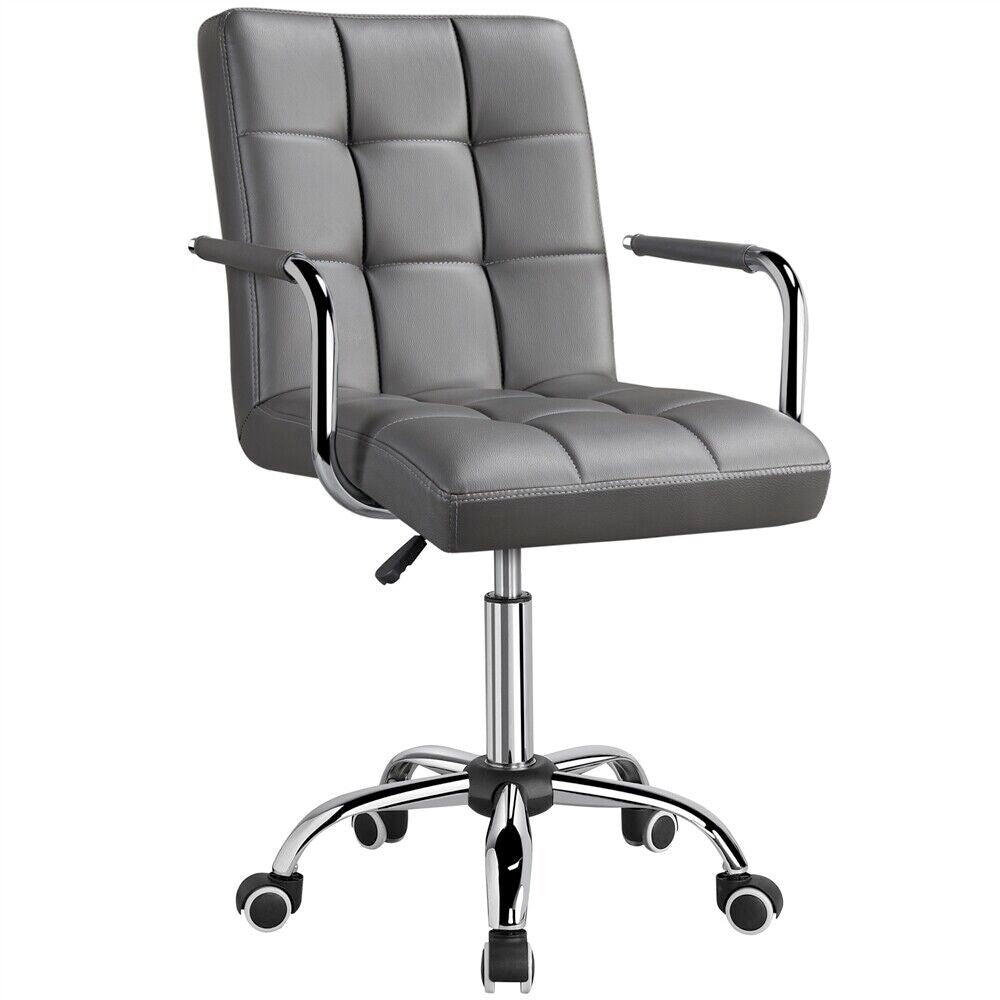 Contemporary Faux Leather Office Chair