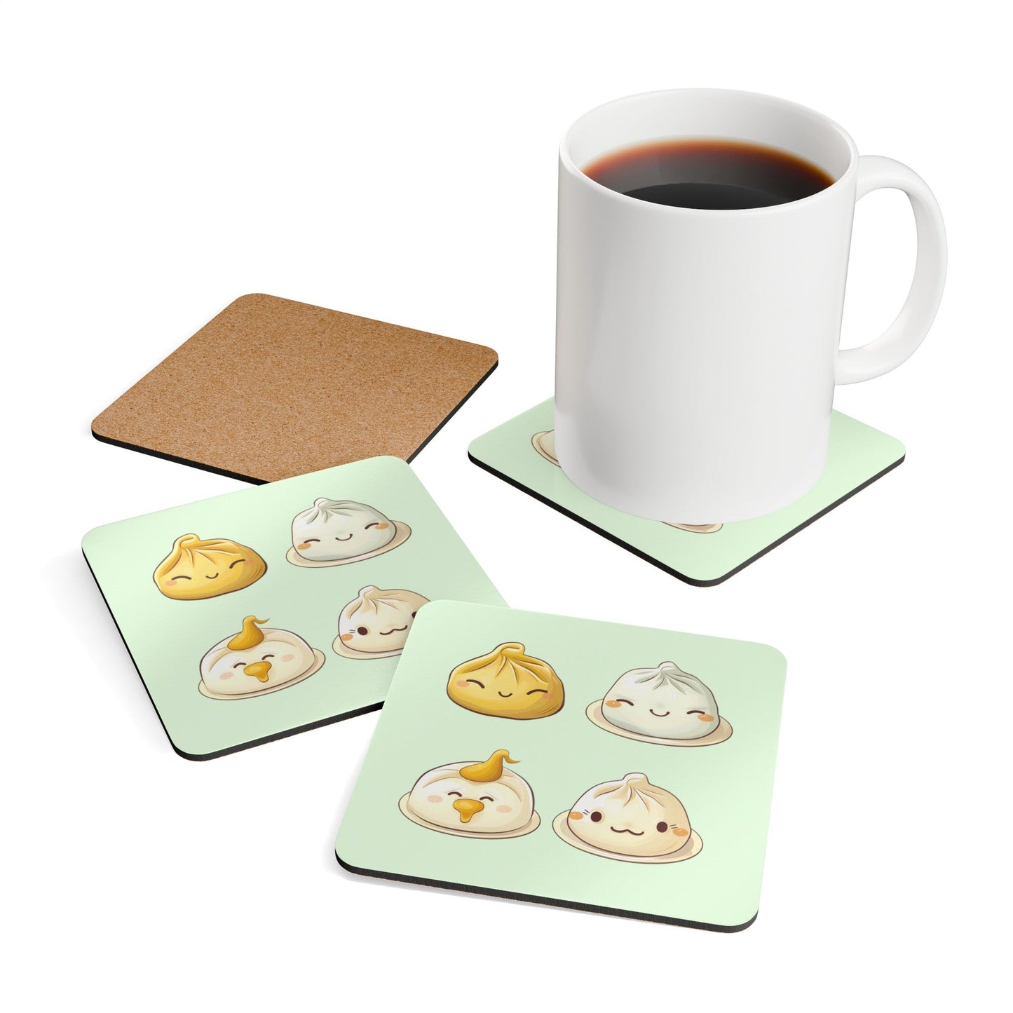 Coaster Set for Dumplings (Set of 4)