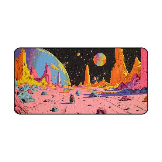 Large Retro Space Robo Mouse Pad - Available in 2 Sizes