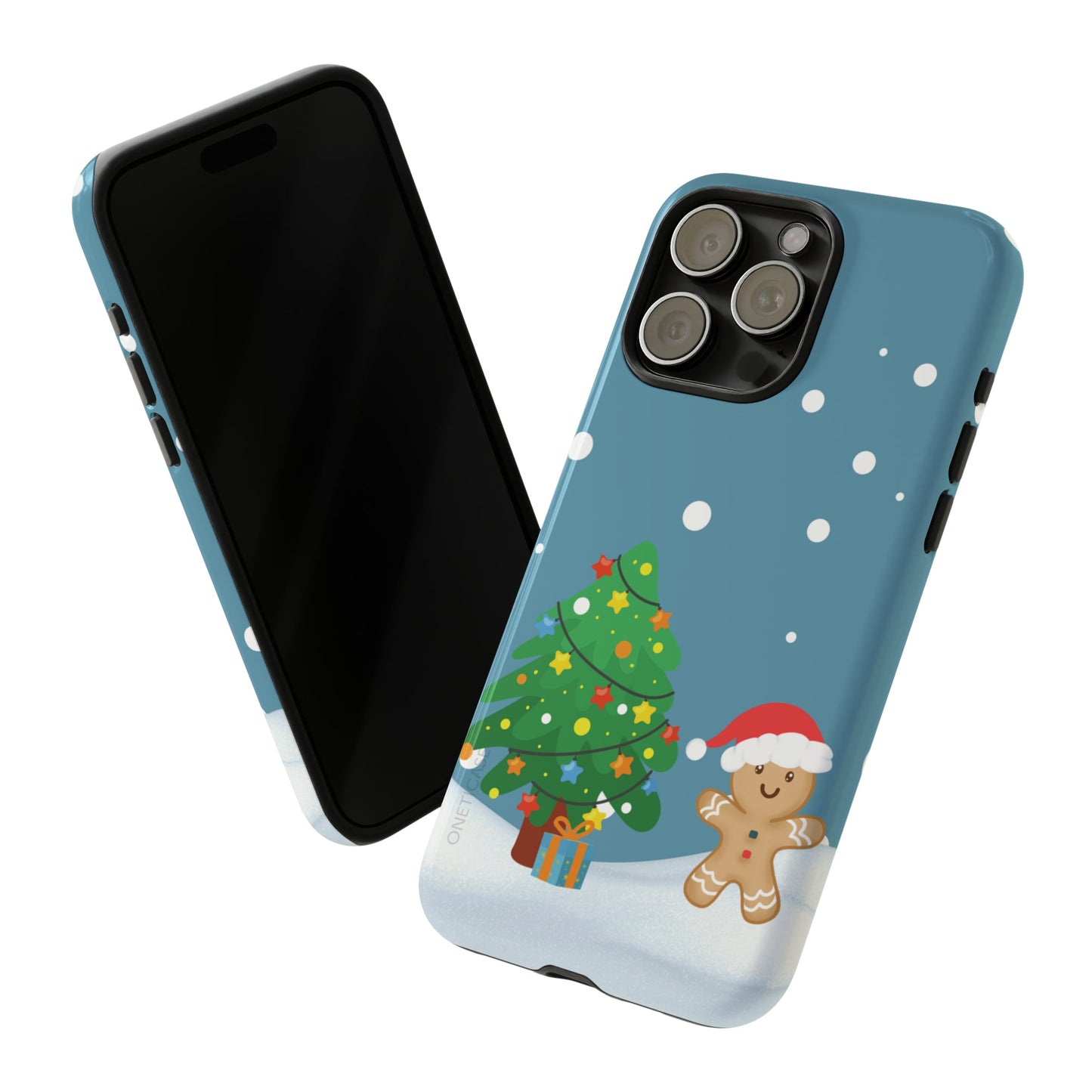 Durable Gingerbread Man Holiday Phone Cases
