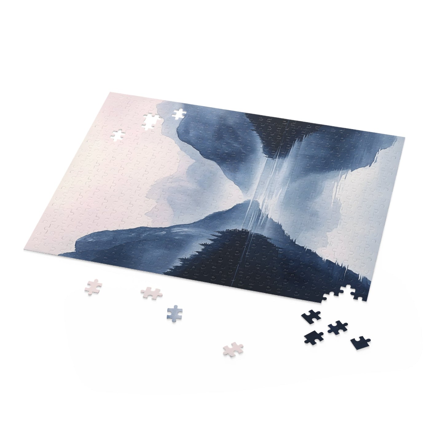 Mountain Landscape Puzzle with 500 Pieces