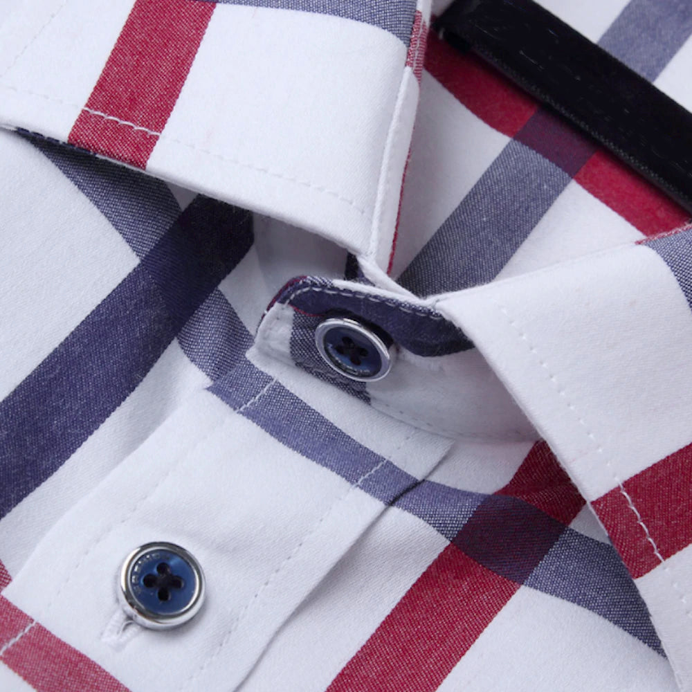 Checkered Button-Down Men's Shirt: Keeping Style Classic!